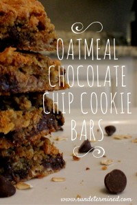 Oatmeal Chocolate Chip Cookie bars