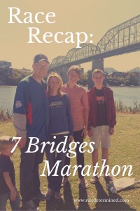Race Recap-7 Bridges Marathon